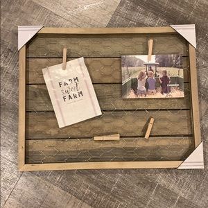 Farmhouse picture frame